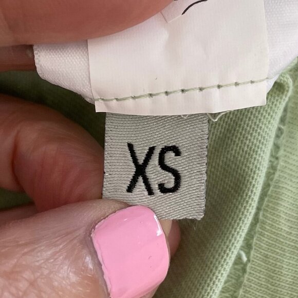 Vans Vintage Peace of Mind Classic Fit LS Cotton T Shirt Celadon Green Sz XS - Picture 11 of 13